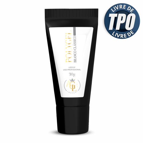AGL Polygel Branco Cl�ssico 30g
