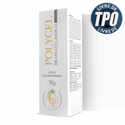 AGL Polygel Branco Cl�ssico 30g