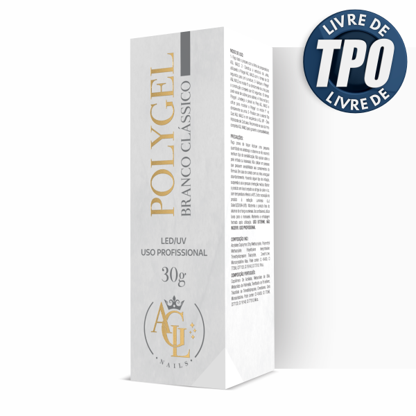 AGL Polygel Branco Cl�ssico 30g