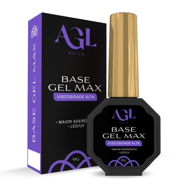 AGL NAILS BASE GEL MAX 9G ALTA VISCOSIDADE