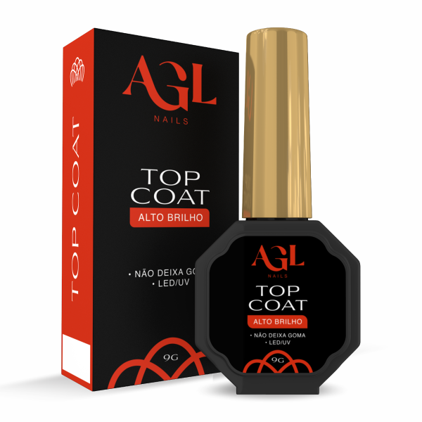 AGL NAILS TOP COAT 9G ALTO BRILHO
