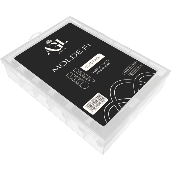 AGL NAILS MOLDE F1 QUADRADO