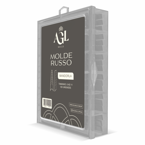 AGL NAILS MOLDE RUSSO MANDORLA