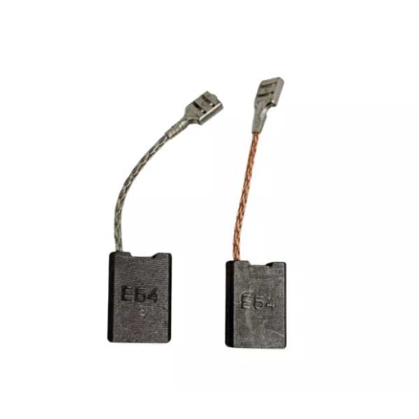 Par De Escovas De Carv�o E64 220V Para Esmerilhadeiras E Vibradores De Concreto Skil E Bosch