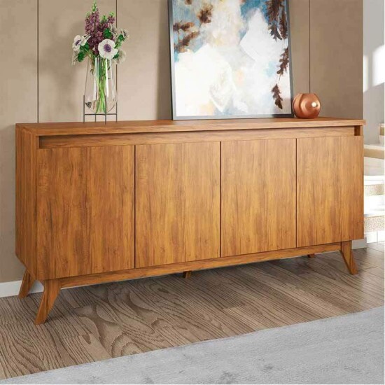 Buffet Filipe com 4 Portas larg. 1.56m Imbuia Viero