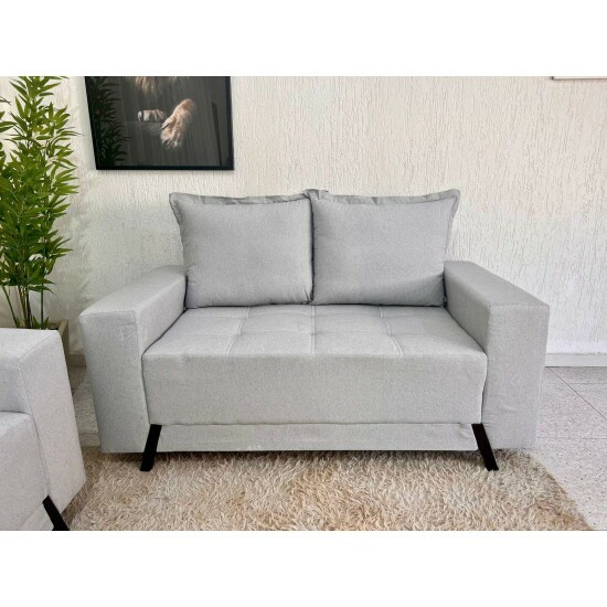 Sof� 3 e 2 lugares 8100 Linho Cinza 20