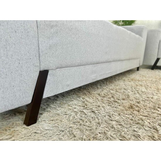 Sof� 3 e 2 lugares 8100 Linho Cinza 20