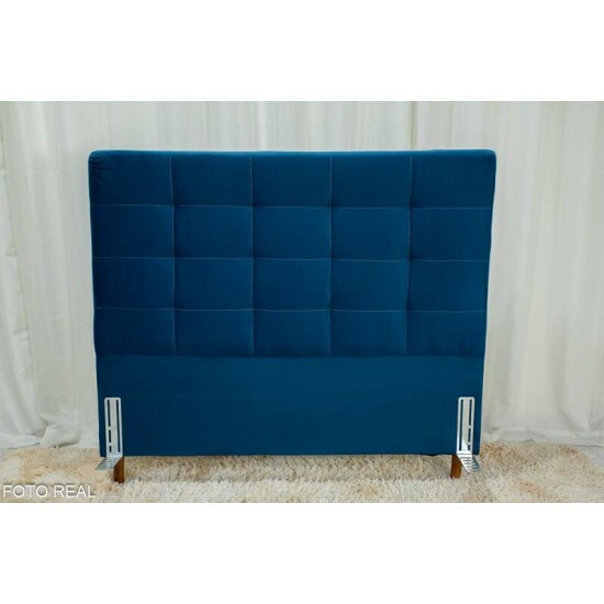 Cabeceira Casal 1,40m Belli Sued Azul