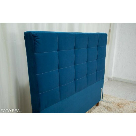 Cabeceira Casal 1,40m Belli Sued Azul