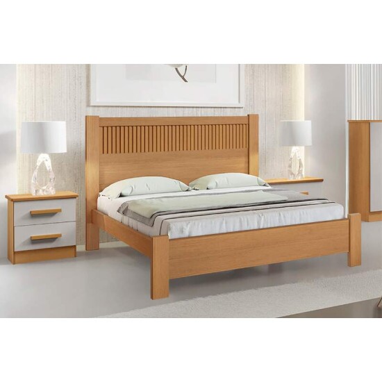 Cama Casal Primcia Cinamomo Ripado - D Doro