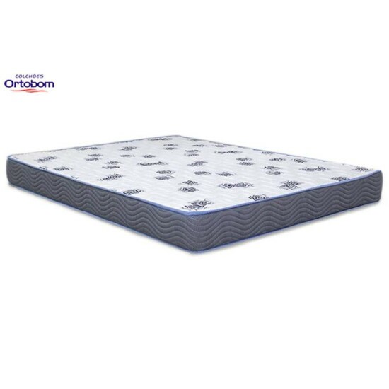 Colch�o Casal Light 100% Espuma D33 Selado 138x188x17 - Ortobom | Suporta at� 260kg