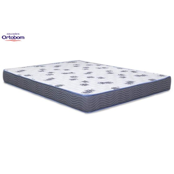 Colcho Casal Light 100% Espuma D33 Selado 138x188x17 - Ortobom
