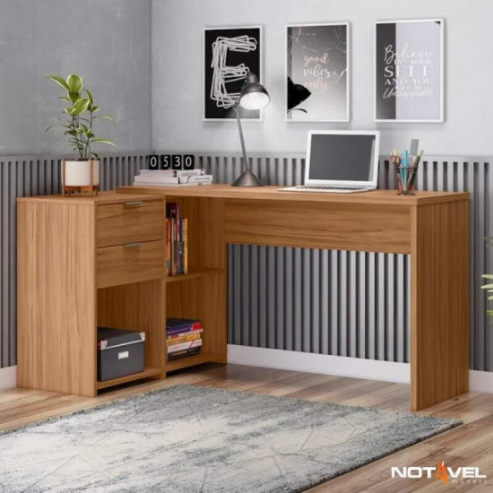 Mesa Office NT 2060 Freij� Not�vel - 2 Op��es de Montagem