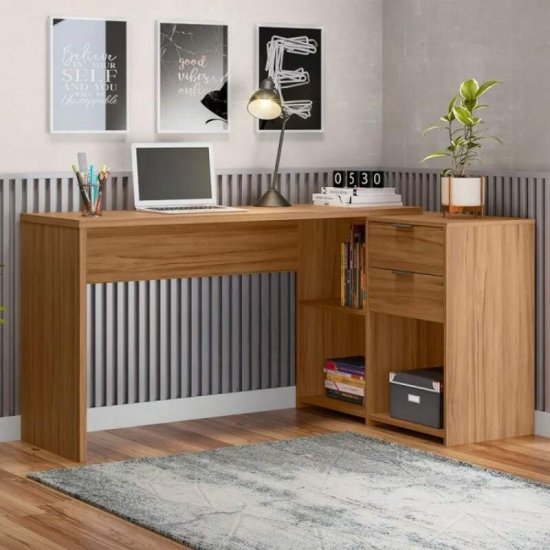 Mesa Office NT 2060 Freij� Not�vel - 2 Op��es de Montagem