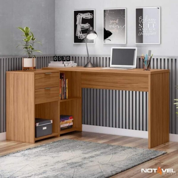 Mesa Office NT 2060 Freij 2 Gavetas Larg. 2.00m - Notvel