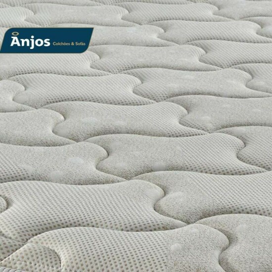 Colch�o Casal Molas Ensacadas Pocket King Best Anjos 138x188x28 cm | Suporta at� 240kg
