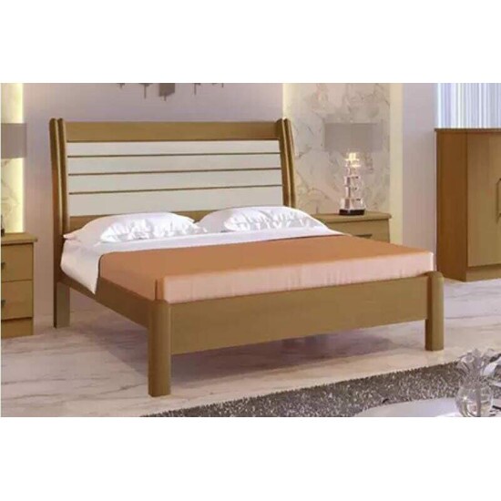Cama Casal Esmeralda Plus Cinamomo/Off D Doro