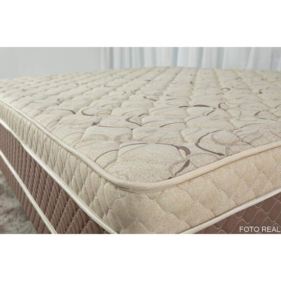 Cama Box Casal Ortopdico Rondoconfort 138x188x60 D33 Rondomveis | Suporta at 300kg