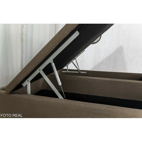 Base Box Ba Queen Prime 158x198x43 Linho Marrom SE