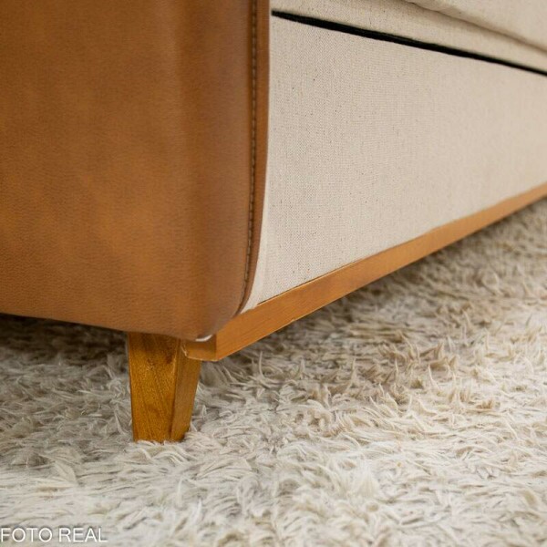 Sof Cama Ipanema Ba Linho Bege 2274 Larg. 2.05m