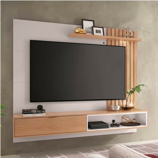 Home Suspenso Tocantins Ripado TV at� 60 Polegadas Larg. 1.60m Off/Freij� Colibri