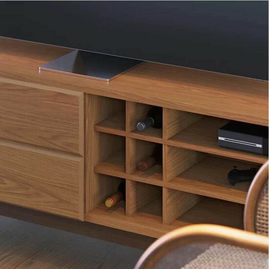 Bancada Noronha Larg. 1.80m Freij para TV at 70\\\" - Colibri