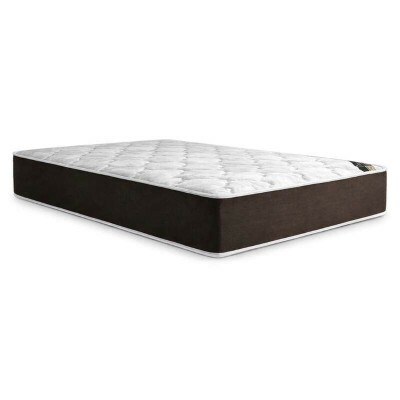 Colch�o Casal Molas Ensacadas Clean Marrom Lestespuma 138x188x32 cm | Suporta at� 300kg