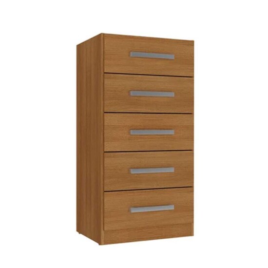 Cmoda Savana 5 Gavetas Larg. 0.46m Cinamomo Rodial Mveis