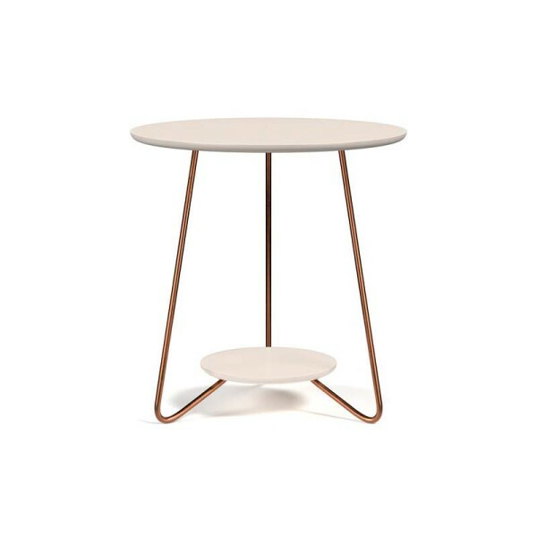 Jogo de Mesa Liz Off White EJ Moveis