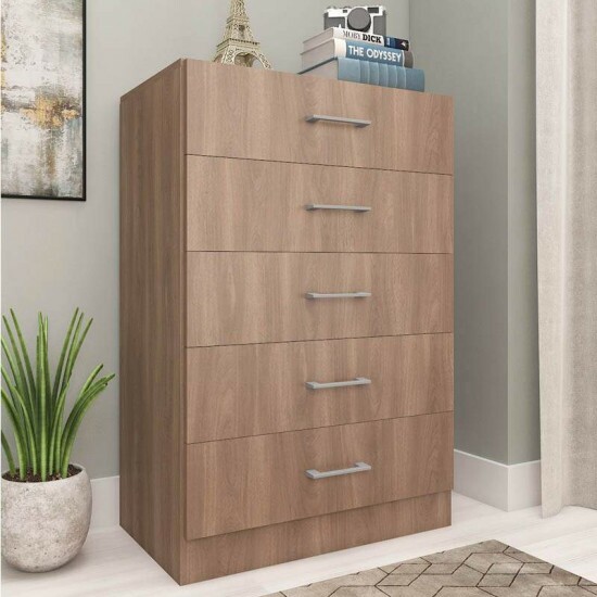 C�moda Aruba CO800 Manchester 5 Gavetas Larg. 0.61m - Fellicci