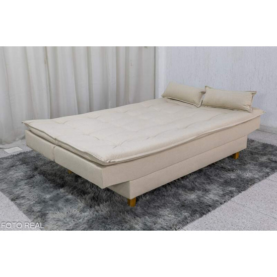 Sof� Cama Premium Linho Bege 2305 - 1,80m