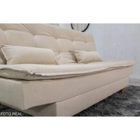 Sof� Cama Premium Linho Bege 2305 - 1,80m