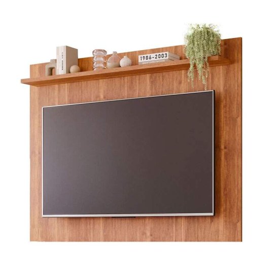 Painel 1,54m Volpi Cinamomo 100% MDF para TV at� 55\" - Perm�bili
