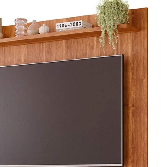Painel 1,54m Volpi Cinamomo 100% MDF para TV at� 55\" - Perm�bili