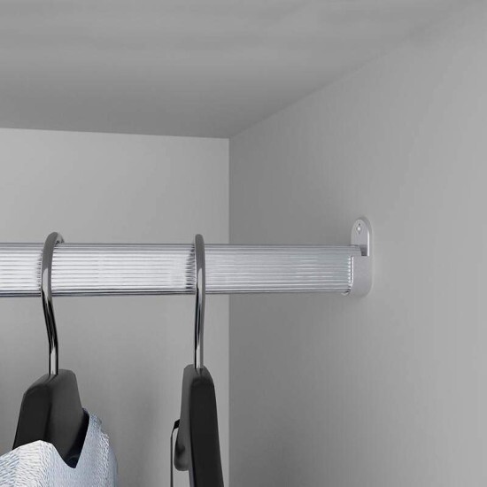 Guarda-roupa Casal Coliseu Cinamomo/Off 6 Portas 4 Gavetas Larg. 2.20m - Sallto