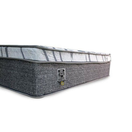 Colcho Casal Madrid Euro Molas Ensacadas 138x188x33 Umaflex - Suporta at 240kg