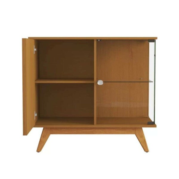 Buffet Aai Luxo Ripado com 2 Portas larg. 0.92m Nature JB Bechara