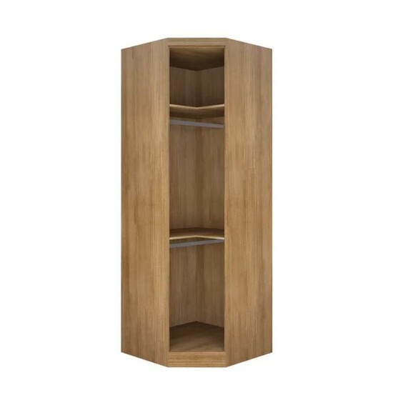 Modulado Canto Oblíquo Rizon Cumaru/Fendi Fosco 100% MDF Larg