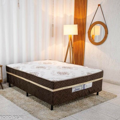 Cama Box Casal Livina 138x188x58 Molas Ensacadas - Orthoside