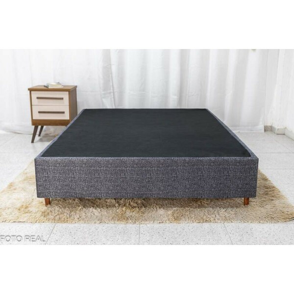 Box Casal Madrid Euro Cinza 138x188x37 UmaFlex