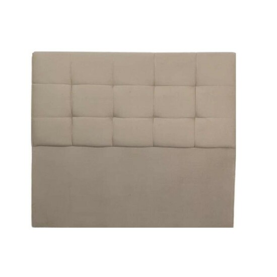 Cabeceira Casal Veneza Sued Bege Larg. 1.40m