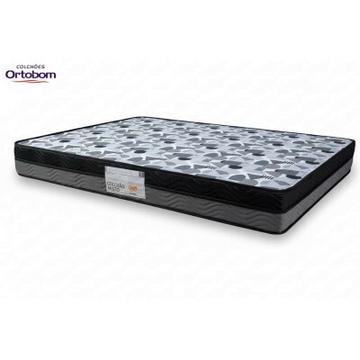 Colcho Casal Ortopdico EPS Iso Dupla Face D-33 138x188x20 - Ortobom | Suporta at 260kg