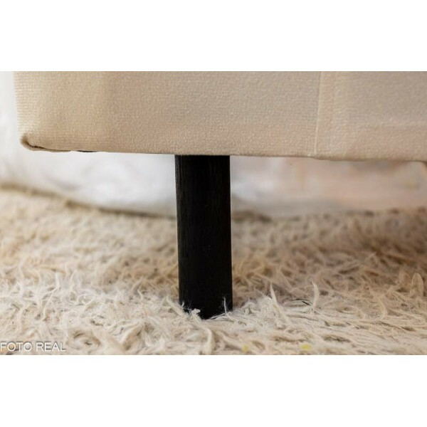 Cabeceira Casal Cintia Veludo Bege Larg. 1.40m