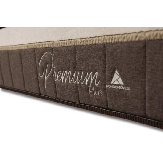 Colcho Casal Premium Plus Molas Ensacadas Pocket 138x188x30 - Rondomveis | Suporta at 240kg