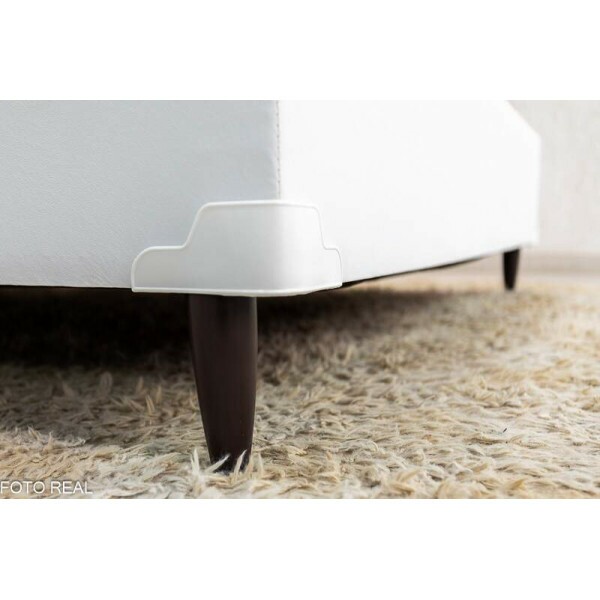 Base Box Casal Zeus 142x190x38 Korino Branco SE