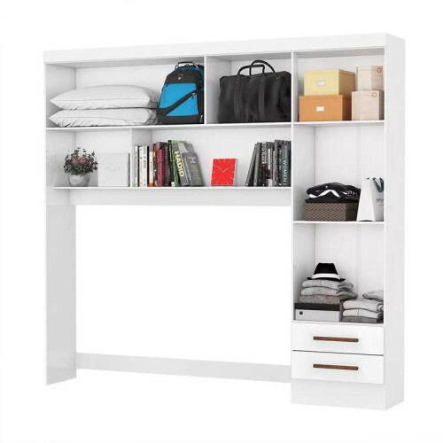Modulado 4 Portas 2 Gavetas Branco Larg. 2.04m - Carioca