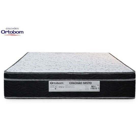 Colch�o Casal Ortop�dico Airtech 150 Ortopillow Ortobom 138x188x28 cm | Suporta at� 240kg
