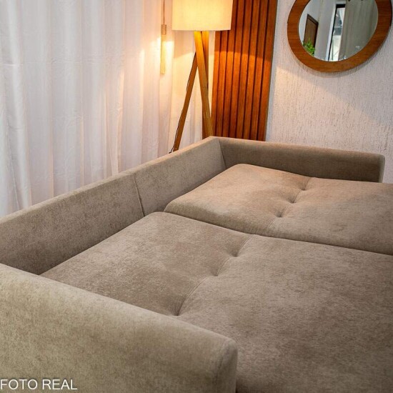 Sof Retrtil Amaranto Premium 2.30m Bege 06 - Sem Caixa