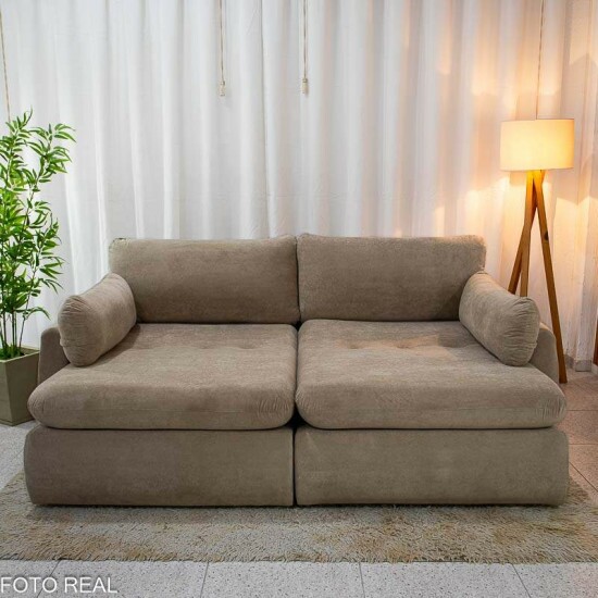 Sof Retrtil Amaranto Premium 2.30m Bege 06 - Sem Caixa