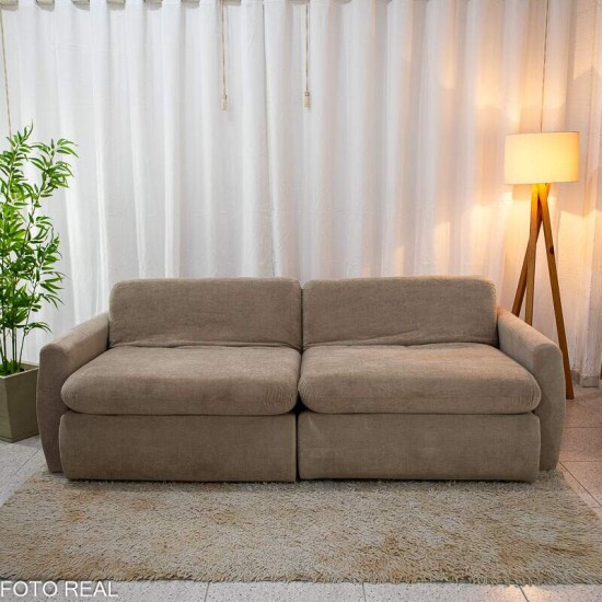 Sof Retrtil Amaranto Premium 2.30m Bege 06 - Sem Caixa